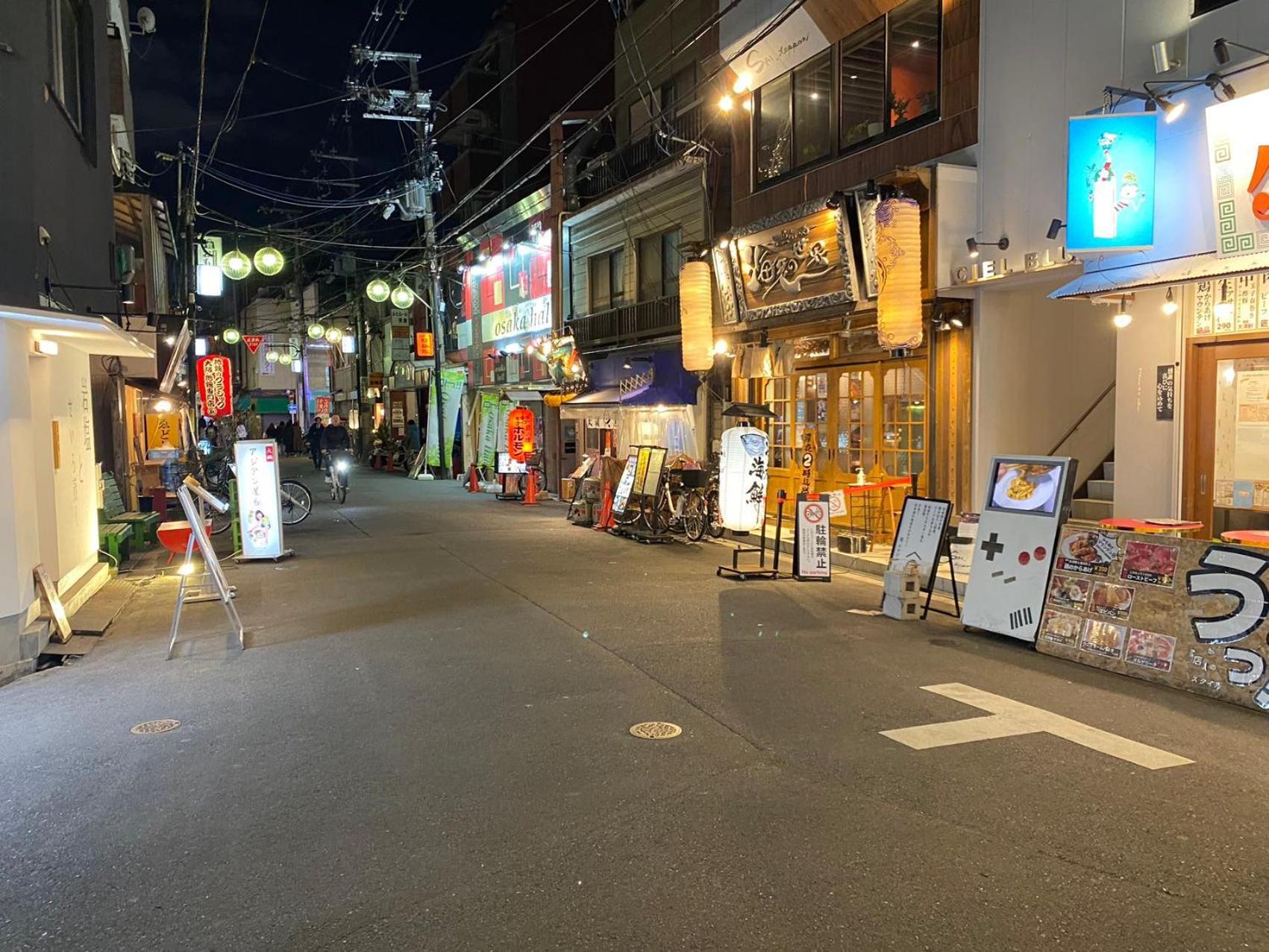 New Open 天神橋筋六丁目駅徒歩1分 バーカウンター付き一軒家 天満居酒屋街徒歩3分 梅田 難波10分 โอซาก้า